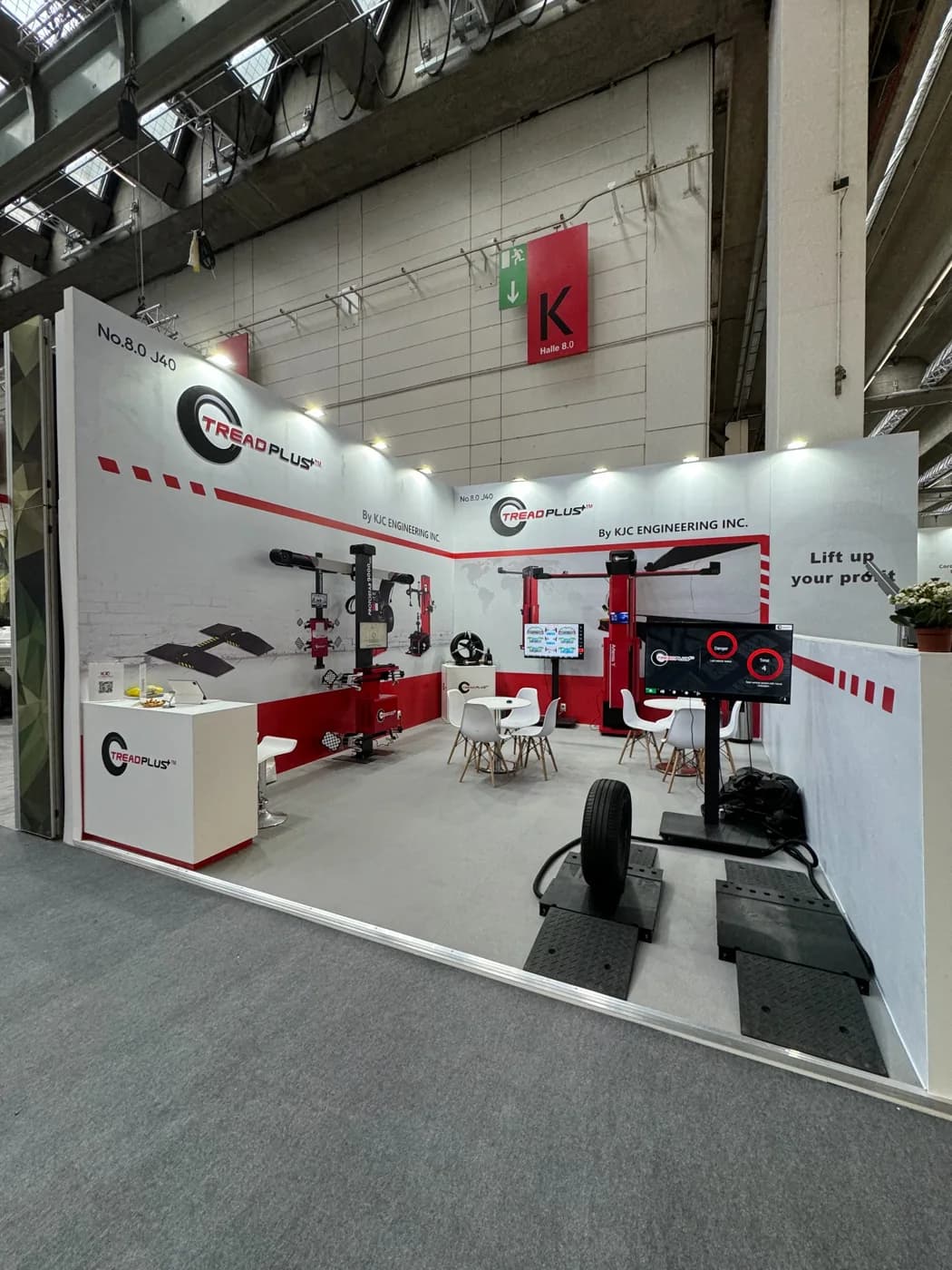 TreadPlus exhibition stand at Automechanika Frankfurt 2024