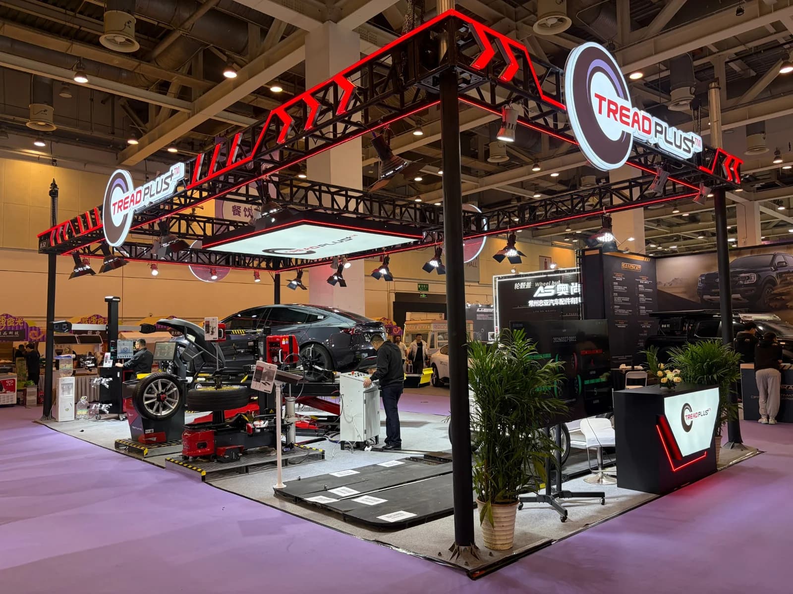 TreadPlus booth at GT Show 2026 in Suzhou