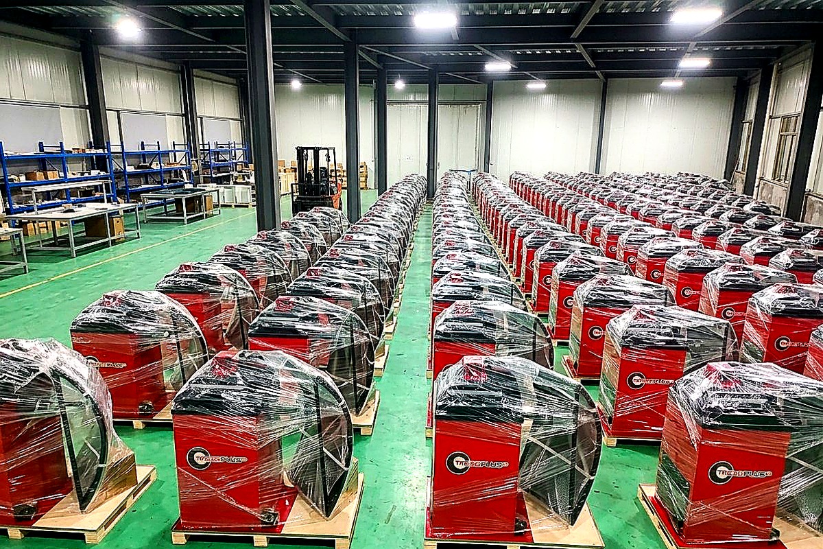 TreadPlus wheel balancers finished goods